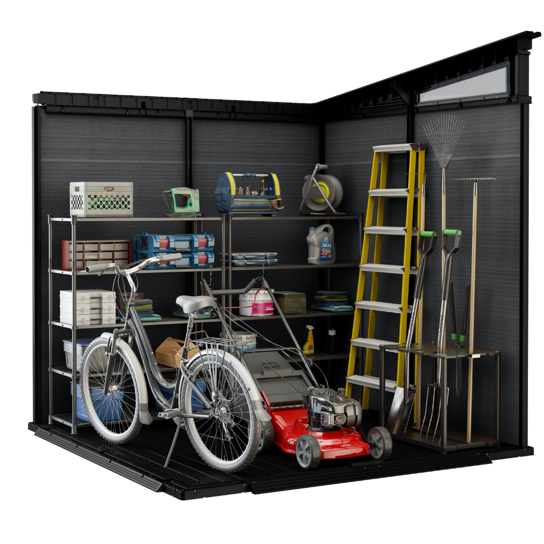 Cortina 7x7ft Premium Outdoor Garden Shed