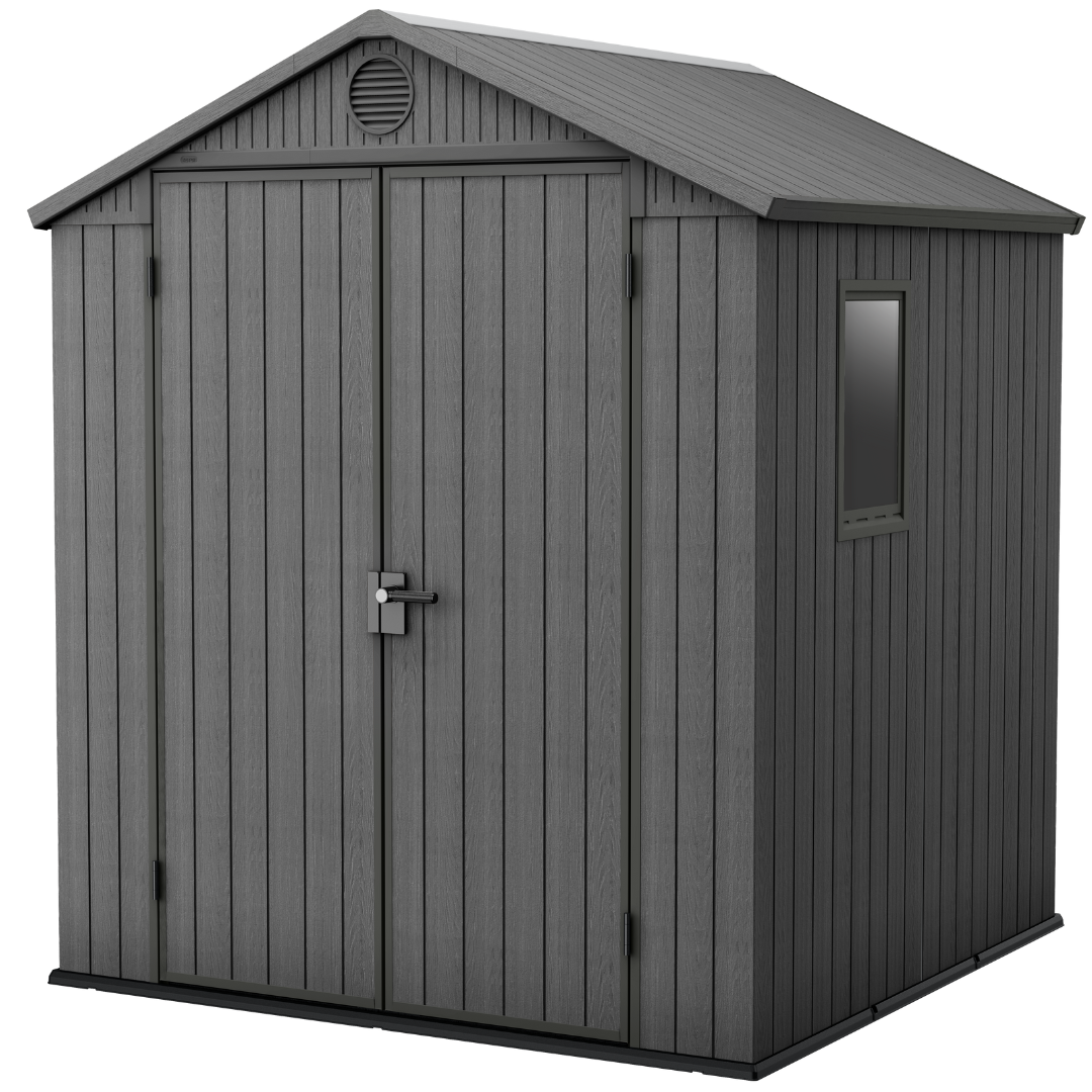Darwin 6x6ft Deluxe Outdoor Garden Shed 