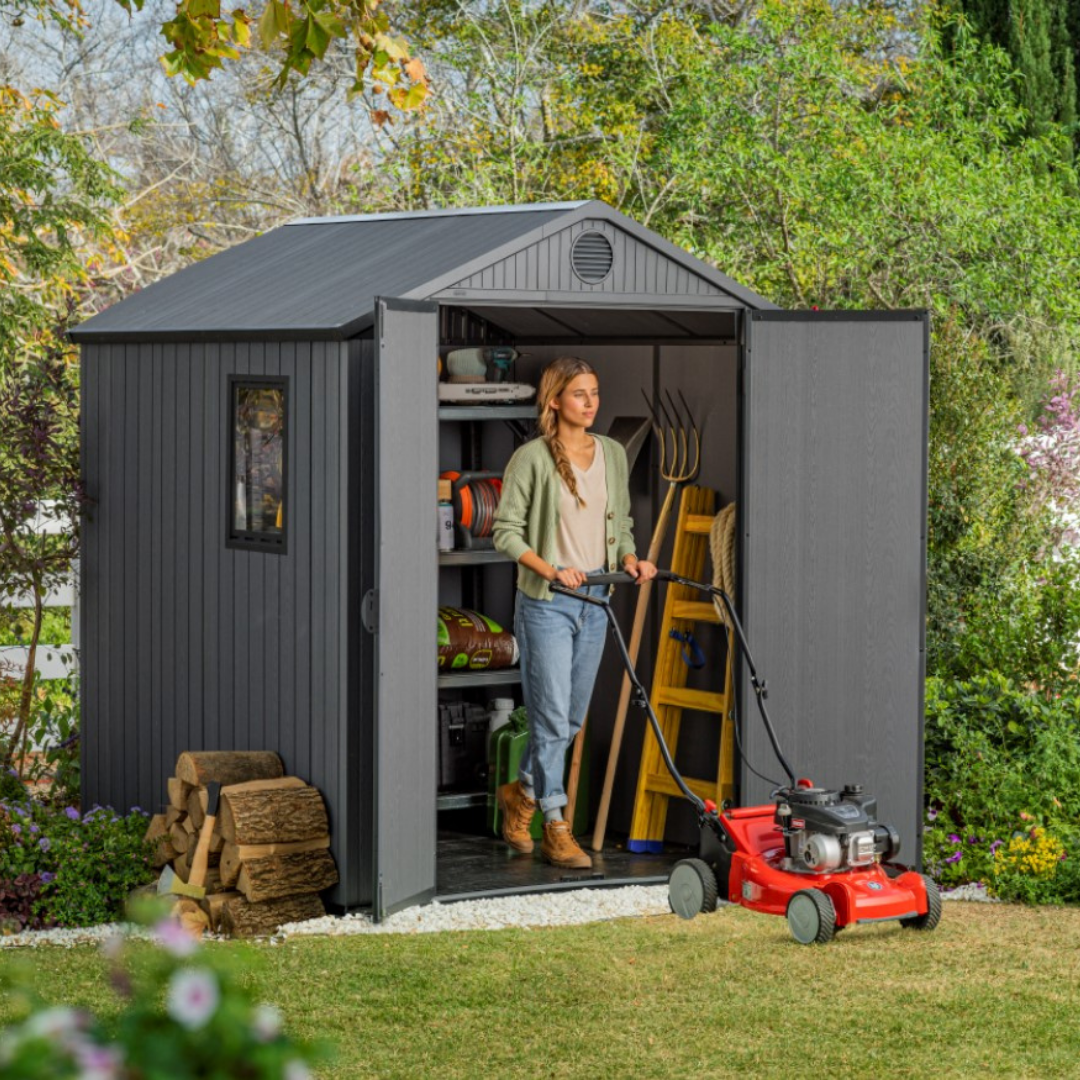 Darwin 6x6ft Deluxe Outdoor Garden Shed 