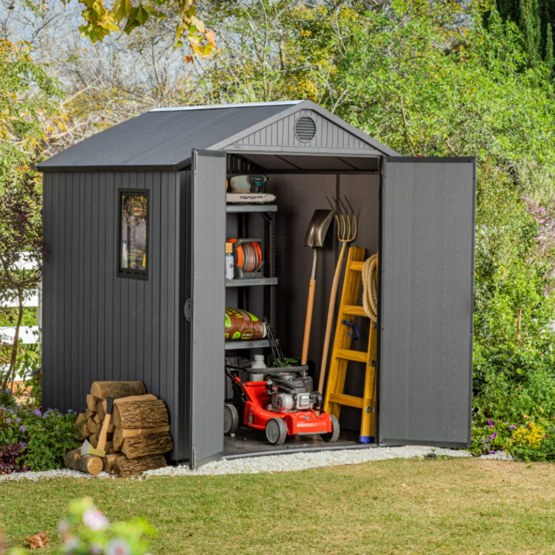 Darwin 6x6ft Deluxe Outdoor Garden Shed 
