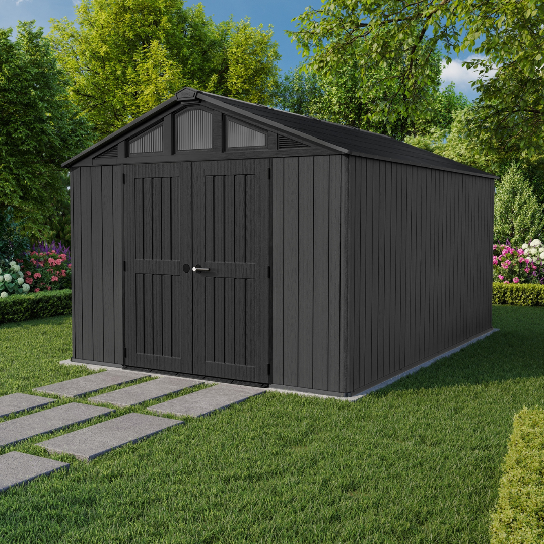 Stronghold 10x15ft Premium Outdoor Storage Shed