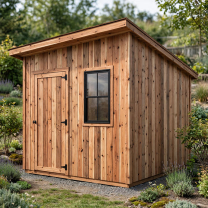 Rocanova NaturCedar 10x8 Pent Garden Shed